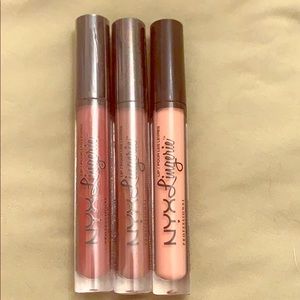 Nyx Lingerie Lipsticks (2 new/ 1 swatched)